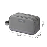 Cosmetic bag, business trip toiletries storage bag, three-layer dry and wet separation men's toilet bag, makeup bag organizer,Makeup bag with compartments,