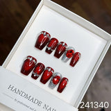1028- Handmade press on nails fake nails removable