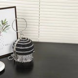 Small Round Bag, Versatile Dress Purse, Spherical Evening Purse, Evening Bags for Women Formal, Prom Bag
