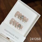 1030- Handmade press on nails fake nails removable