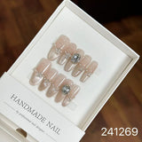 1030- Handmade press on nails fake nails removable
