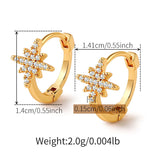 Vintage Zircon Ear Cuff Earring