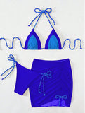 3 Piece Bikini Swimsuit Women's Split Swimsuit Bikini