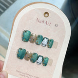 0951- Handmade press on nails fake nails removable