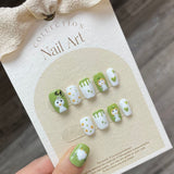 1022- Handmade press on nails fake nails removable