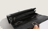 Crocodile Camellia Chain bag crossbody shoulder
