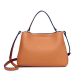 Elegant Genuine Leather Handbag - Fashionable Casual Leather Tote Purse & Shoulder Crossbody Bag for Women