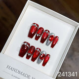 1028- Handmade press on nails fake nails removable