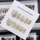 0967- Handmade press on nails fake nails removable