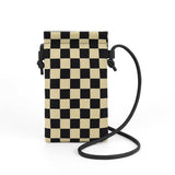 Leather mobile phone bag, mini bag, small satchel for mobile phone, phone purse crossbody
