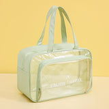 Waterproof beach bag, wet and dry separation fitness bag, toiletry bag, storage goggles, swimsuit swimming bag, Transparent Cosmetic Bag,
