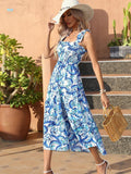Summer Sexy Spaghetti Straps and Flowy Beach Dress for Women