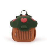 Adorable Toddler Purse – Cute Mushroom Design Bag for Children, Lightweight Travel Backpack, 3D Kindergarten Style