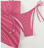 Women's Bikini Swimsuit Sexy Three-Piece Split Swimsuit