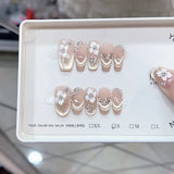 0987- Handmade press on nails fake nails removable