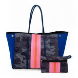 Neoprene Perforated Beach Bucket Bag – Two-in-One Mother-Child Tote, Large Swimming Sand-Proof Purse