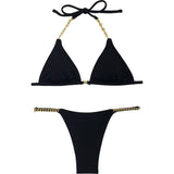 Women's Bikini Swimsuit High Waist Design Two Piece