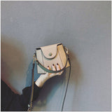 Mini crossbody bucket bag, bag women's fashion simple mini crossbody purse, versatile shoulder crossbody bag