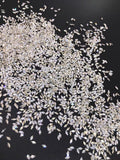 1061 Mini 1.5 * 3 rhombus zircon nail diamond, small flat bottom micro zirconium horse eye nail jewelry for press on nails