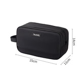 Cosmetic bag, business trip toiletries storage bag, three-layer dry and wet separation men's toilet bag, makeup bag organizer,Makeup bag with compartments,