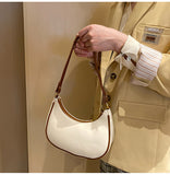 Elegant Small Shoulder Purse – Stylish shoulder Bag & Half Moon Bag for Women, Perfect Autumn Hobo Shoulder Handbag