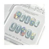 1007- Handmade press on nails fake nails removable