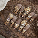 0993- Handmade press on nails fake nails removable