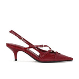 Pointed Toe Strappy Heels
Patent Leather