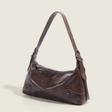 Design female small hobo bag, autumn and winter armpit bag, versatile shoulder crossbody bag female