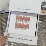 1033- Handmade press on nails fake nails removable