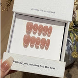 1033- Handmade press on nails fake nails removable