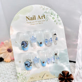 0954- Handmade press on nails fake nails removable