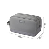 Cosmetic bag, business trip toiletries storage bag, three-layer dry and wet separation men's toilet bag, makeup bag organizer,Makeup bag with compartments,