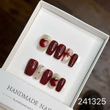 1030- Handmade press on nails fake nails removable