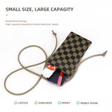 Leather mobile phone bag, mini bag, small satchel for mobile phone, phone purse crossbody