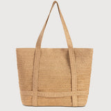 Straw Bag with Matching Hat – Vacation Woven Set, Women’s Beach Tote & Sun Hat Duo