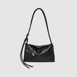 Stylish and minimalist design commuter hobo bag ladies, bag large capacity pleated shoulder shoulder bag, chic elegant shoulder purse