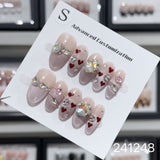 1030- Handmade press on nails fake nails removable