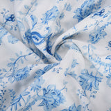 Women's Short Sleeve Lace Trim Tie-Waist Bohemian Dress Vacation Beach Dress Floral