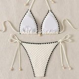 Style Printed Two Piece Lingerie Floral Swimsuit Sexy Split Bikini Set