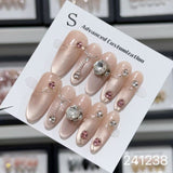 1029- Handmade press on nails fake nails removable