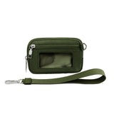 Transparent PVC Card Bag – Portable Wrist Bag for Bank Card & Change Storage