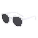 Round Big Frame Sunglasses for Women - Fashion Retro Sun Glasses