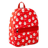 Nylon waterproof printed backpack, stylish large capacity women's travel backpack purse, storage backpack,