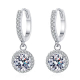 Sunflower Full Diamond Stud Earrings
