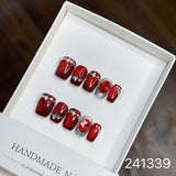 1030- Handmade press on nails fake nails removable