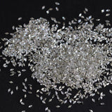 1061 Mini 1.5 * 3 rhombus zircon nail diamond, small flat bottom micro zirconium horse eye nail jewelry for press on nails