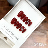 1030- Handmade press on nails fake nails removable