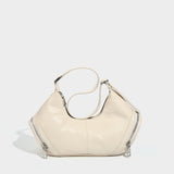 Stylish vintage zip pocket locomotive bag, shoulder bag, hobo bag casual, shoulder bag