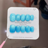 1026- Handmade press on nails fake nails removable